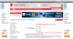 Desktop Screenshot of amtechologies.elektronikab2b.pl